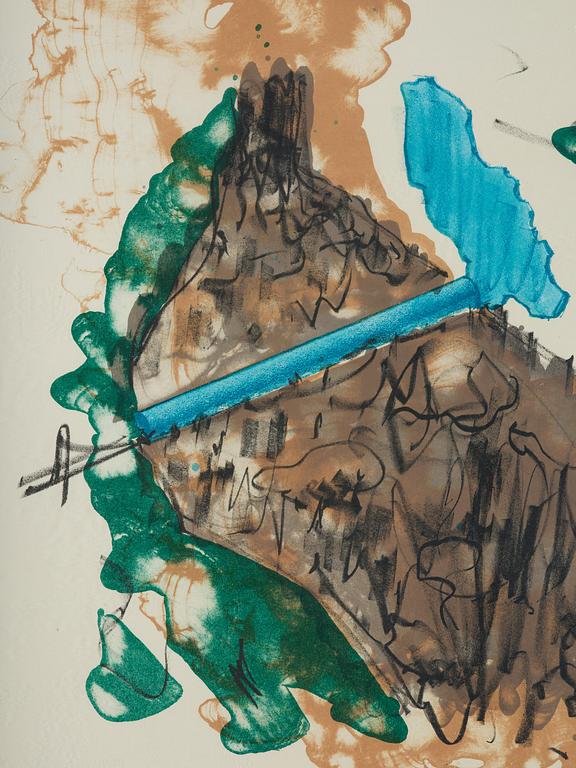 Arakawa, Öyvind Fahlström, Jasper Johns, Claes Oldenburg, Robert Rauschenberg, James Rosenquist & Edward Ruscha.