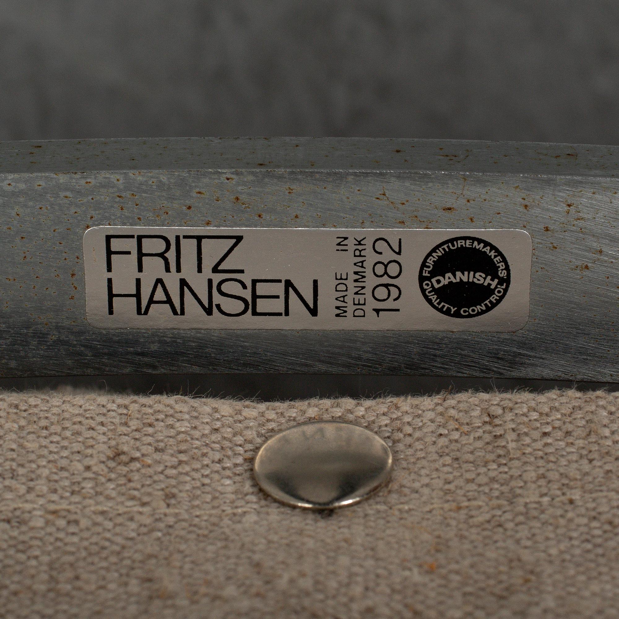 POUL KJAERHOLM, "PK 22, chair, Fritz Hansen 1982.