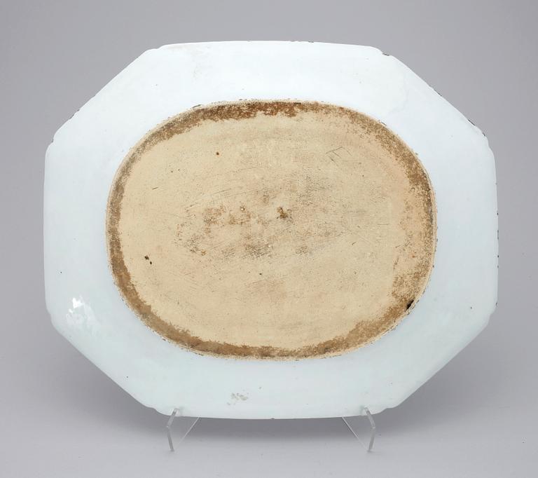 STEKFAT, porslin, Kina, Jiaqing, tidigt1800-tal.