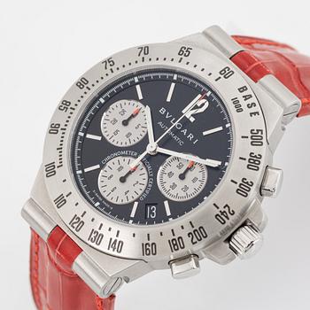 Bulgari, Diagono Chronograph, wristwatch, 40 mm.