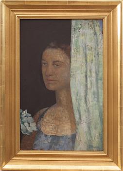 GUNNAR TORHAMN, olja på pannå, signerad.