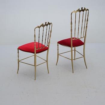 STOLAR, 2 st, Chiavari, Italien, 1900-talets mitt/andra hälft.