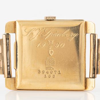 Universal Geneve, wristwatch, 26 x 26 (33.5) mm.