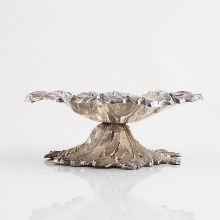 Gustaf Möllenborg, a silver bowl, Stockholm, Sweden, 1857.
