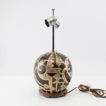 Württembergische Metallwarenfabrik, "Ikora" Table Lamp 1920s/30s.