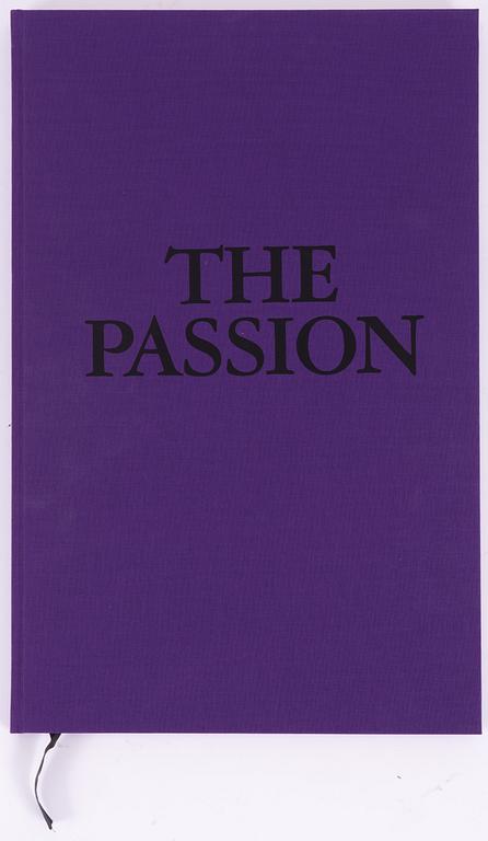 James Brown, "The Passion" with gouache, the book signed 81/100.