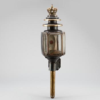 VAGNSLYKTA, svartlackerad. 18/1900-tal.