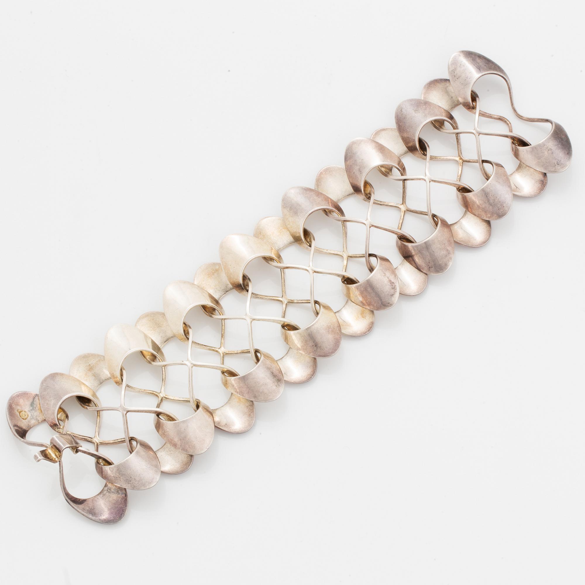 Theresia Hvorslev, Alton silver bracelet, Alton, Falköping 1970.