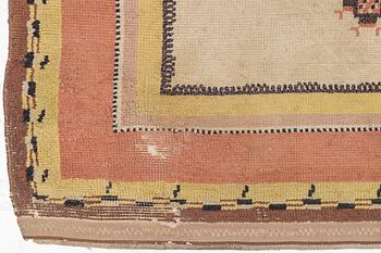Märtha Gahn, Rug. Flossa, approx. 309 x 252 cm signed MG.