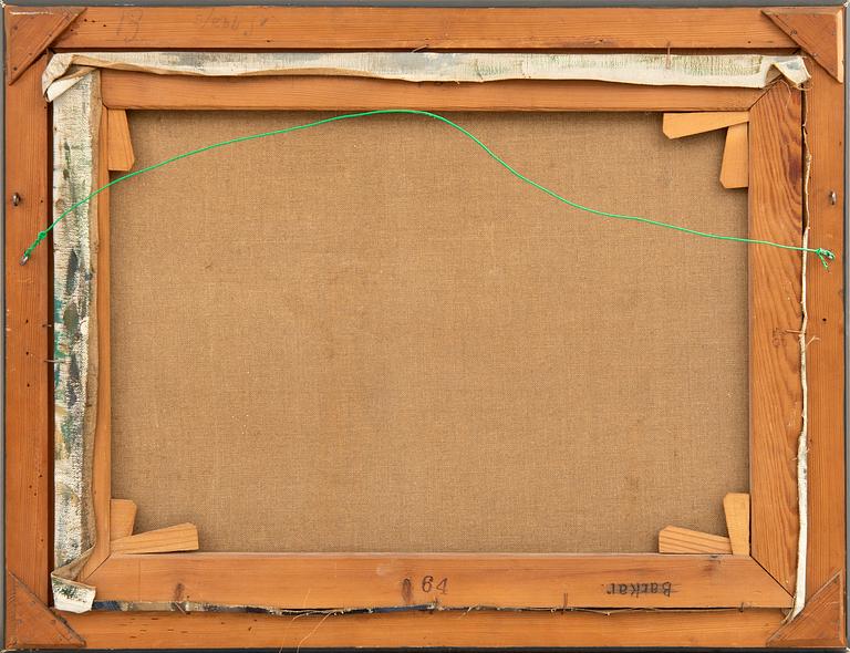 Richard Björklund, olja på duk signerad.