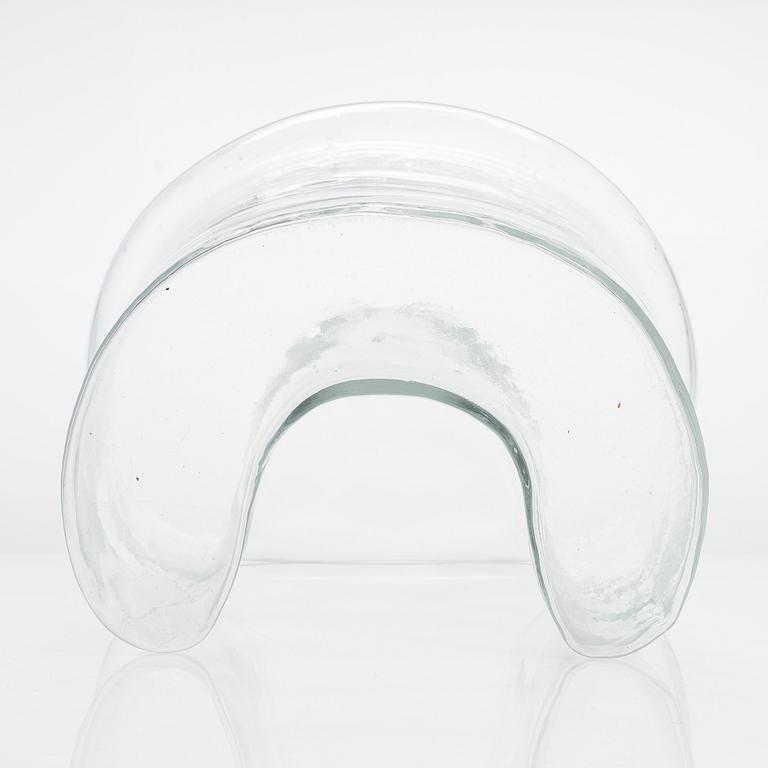 Timo Sarpaneva, a 1960's art glass object, signed Timo Sarpaneva.
