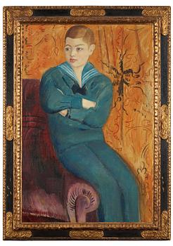 ISAAC GRÜNEWALD, THE BOY IN BLUE.