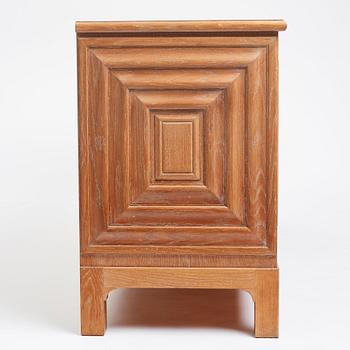 Oscar Nilsson, attributed to, a Swedish Modern oak sideboard, Sweden 1940s.