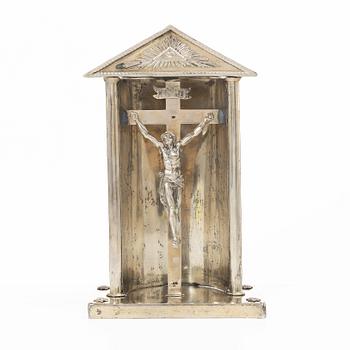Crucifix, silver, Vienna, Austria, 1831.