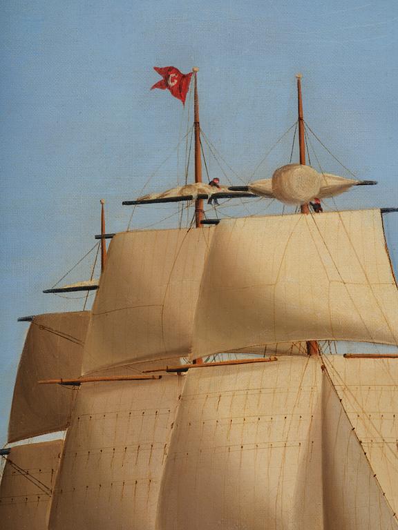 Charles Ogilvy, The Full-Rigged Ship "Amy" off Anglesey.