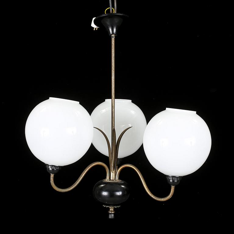 TAKLAMPA, 1920/30-tal. Höjd ca 60 cm.
