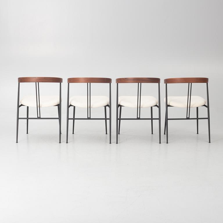 GamFratesi, four 'Violin' chairs, Gubi, contemporary.