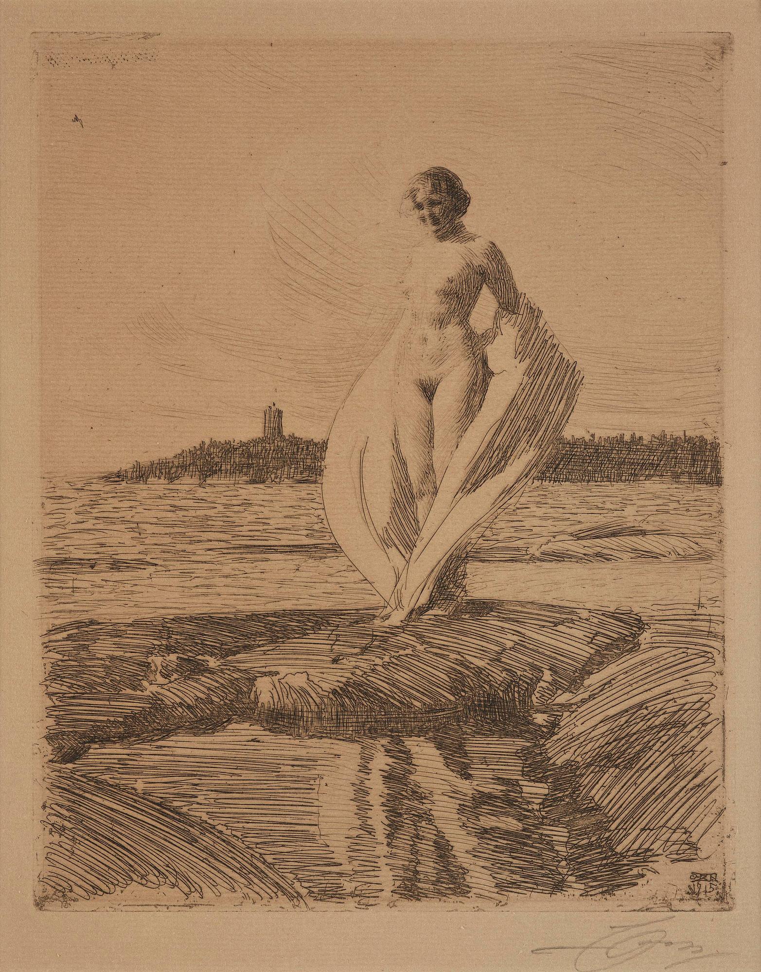 Anders Zorn, "Svanen".