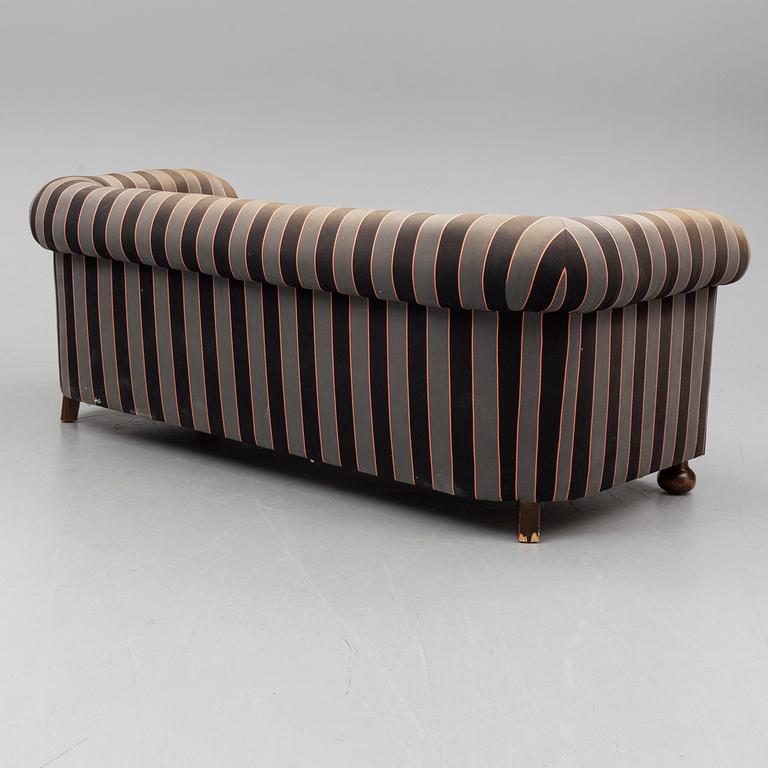 JOSEF FRANK, a model 584 'Chesterfield' sofa for Svenskt Tenn, Sweden.