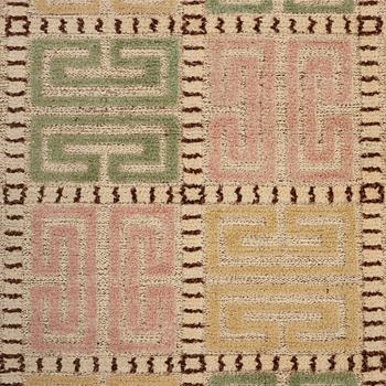 MÄRTA MÅÅS-FJETTERSTRÖM, MATTA, "Ursula", reliefflossa, ca 214,5 x 165 cm, signerad AB MMF.