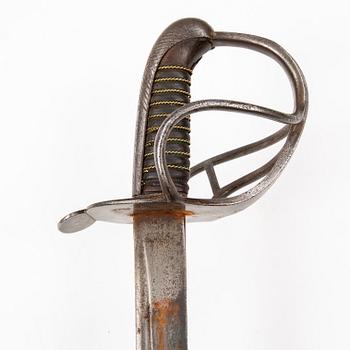 A Danish cavalry sword 1839 pattern.