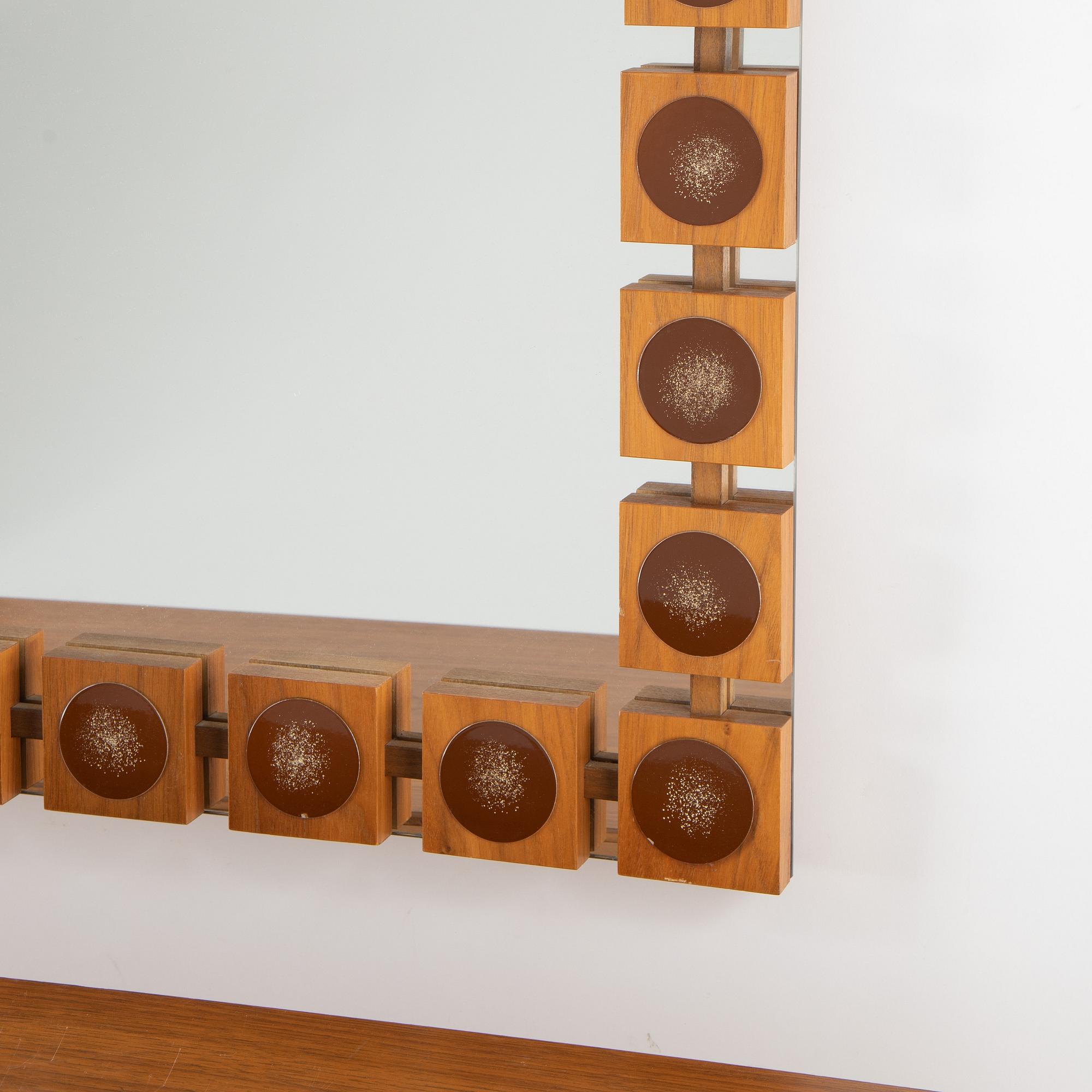 Ewa Wrangel och Lars Göran Nilsson, hallmöbel, AB Glas & trä, Hovmantorp, 1960/70-tal.