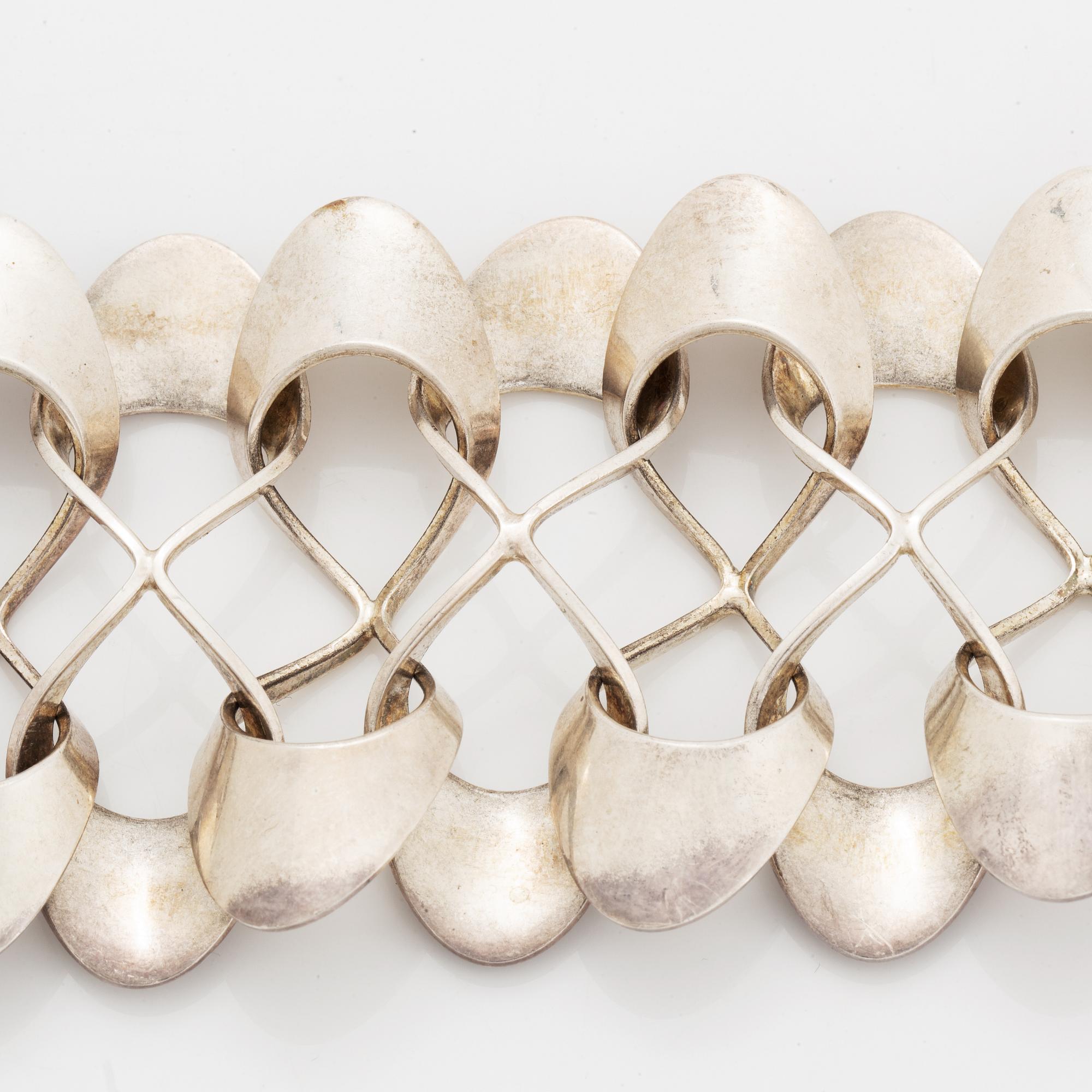 Theresia Hvorslev, Alton silver bracelet, Alton, Falköping 1970.