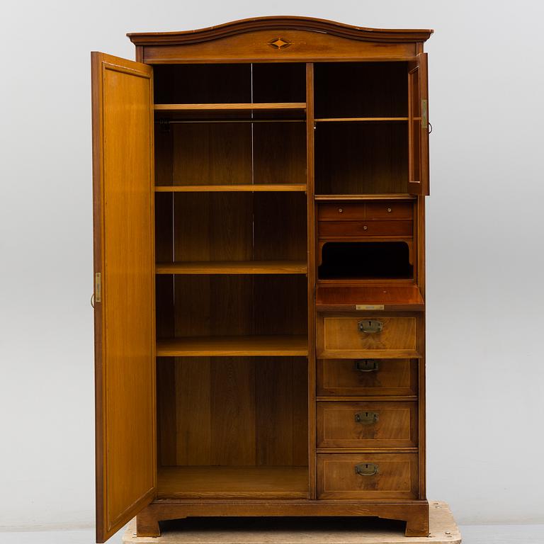 An early 20th Century mahogany cabinet.