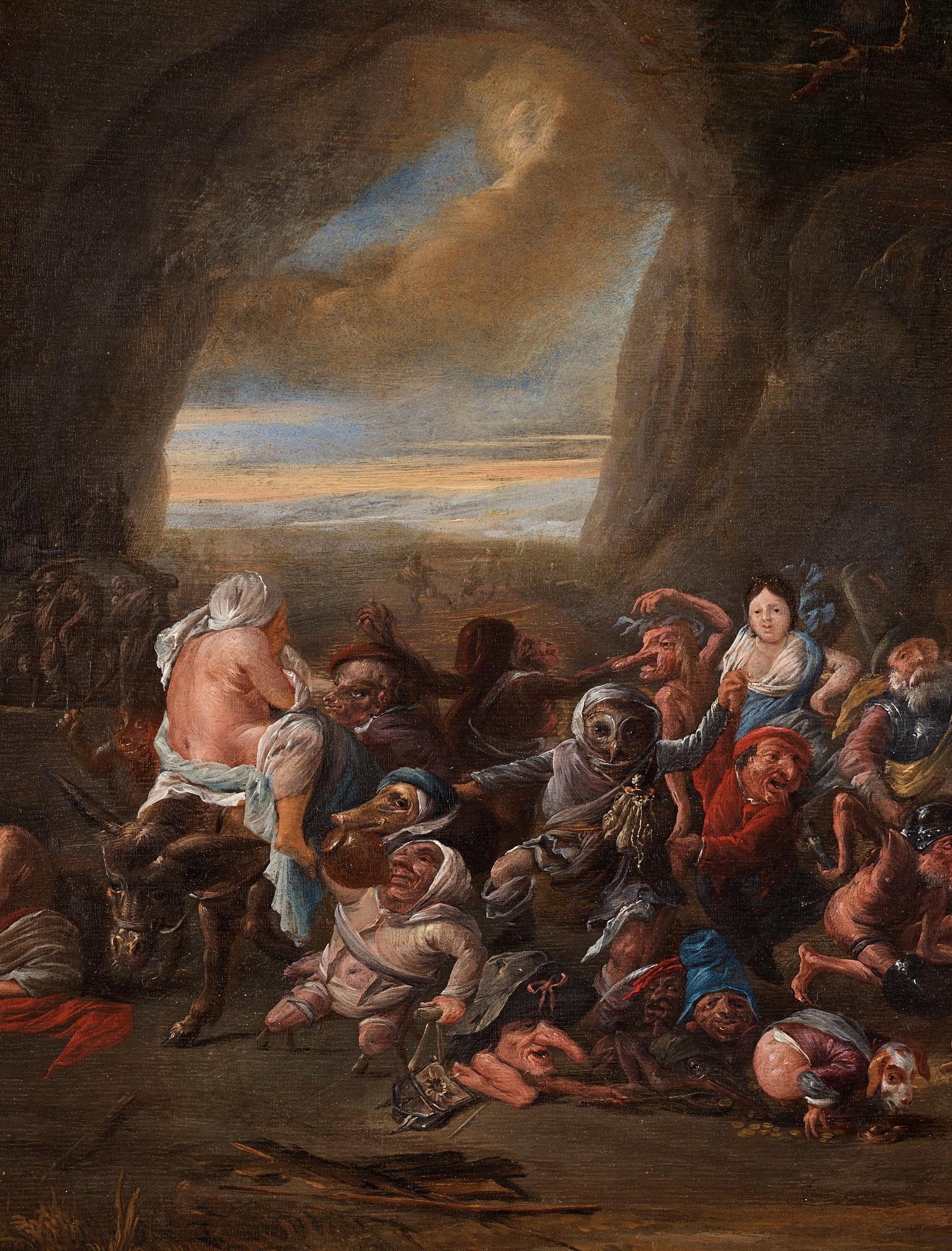 David Teniers d.y, attributed to, The Temptations of St Anthony.
