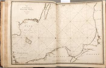 Gustaf af Klint, book, "Sweden's Maritime Atlas", 1797-1815.