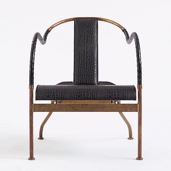 Mats Theselius, an 'El Rey' armchair, ed. 35/360, Källemo, Sweden, post 1999.