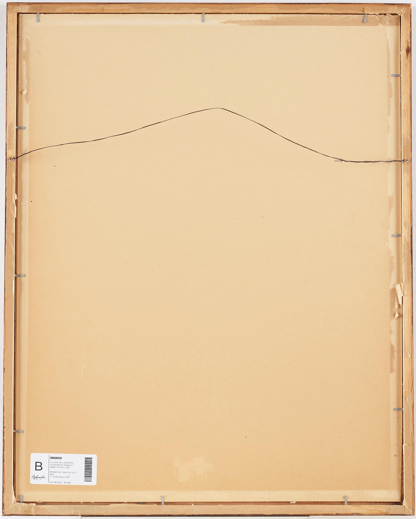 Helene Schjerfbeck, HELENE SCHJERFBECK, lithograph, 1938, signed in pencil and numbered 33/90.