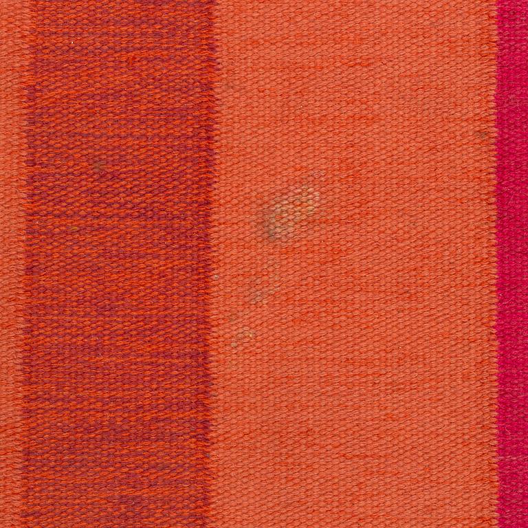 Irma Kronlund, matta, rölakan, signerad KLH IK, ca 265 x 200 cm.