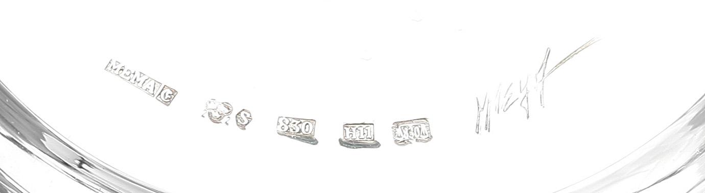 LJUSSTAKAR, ett par, silver, "Dalarö",  Meya Lerible, Mema, 2005/2006.