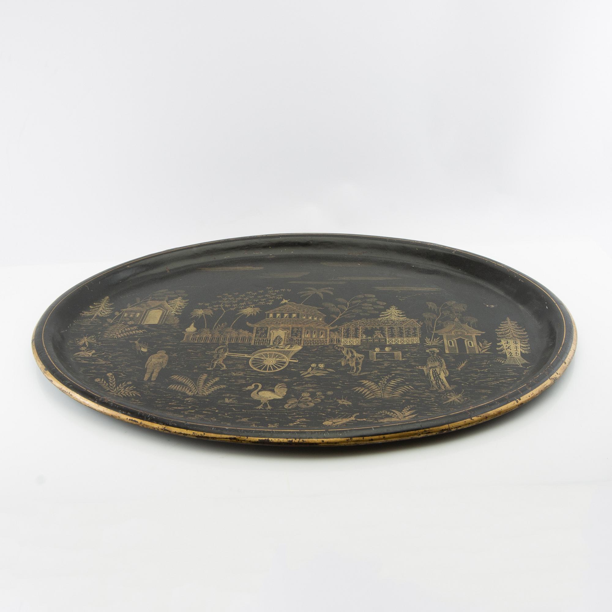 Tray, first half of the 20th century.