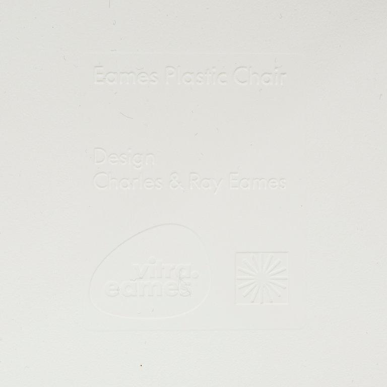 Charles & Ray Eames, chairs, 6 pcs, "Plastic chair DSR", Vitra, 2020.