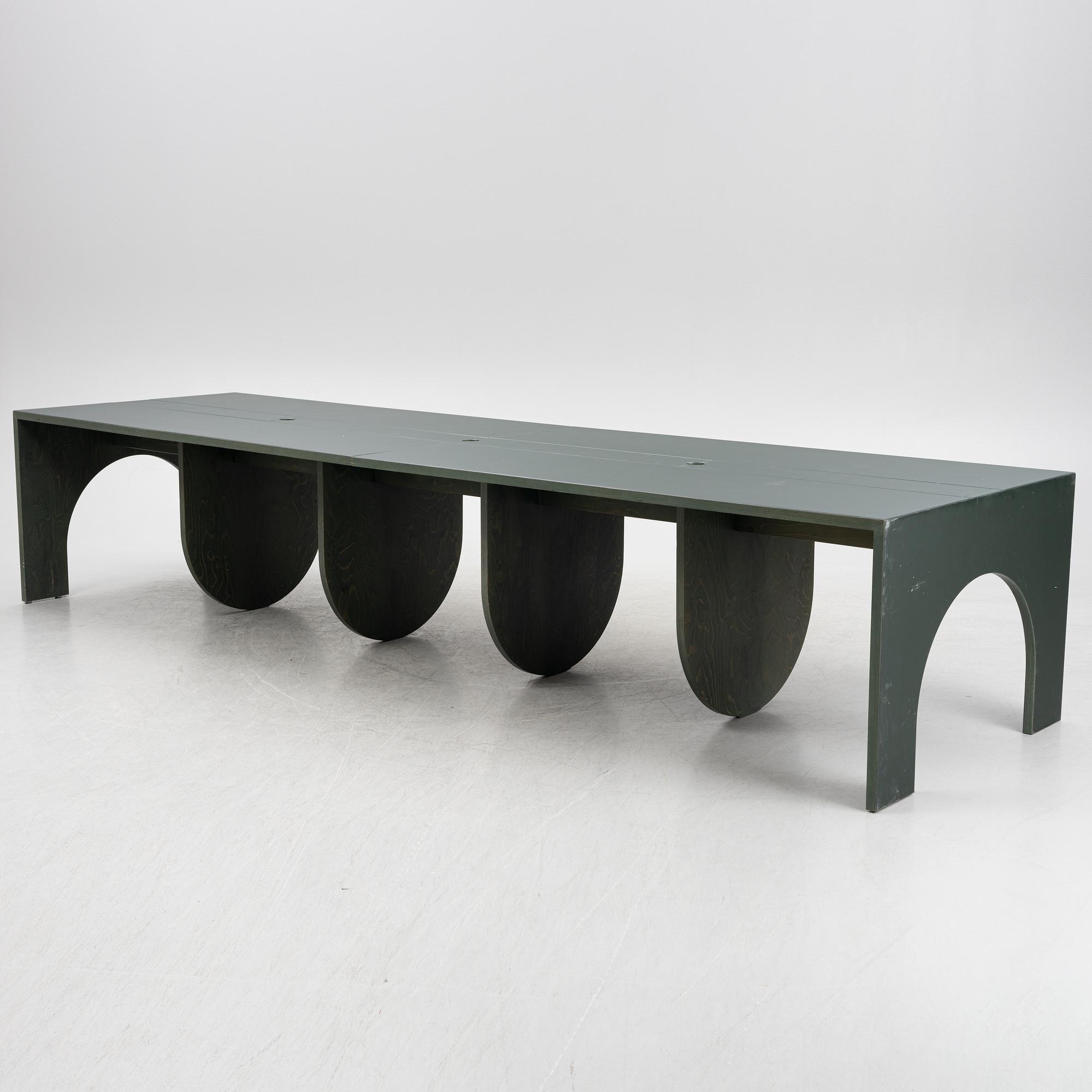 Note Design Studio, specially commissioned conference table, 2015.