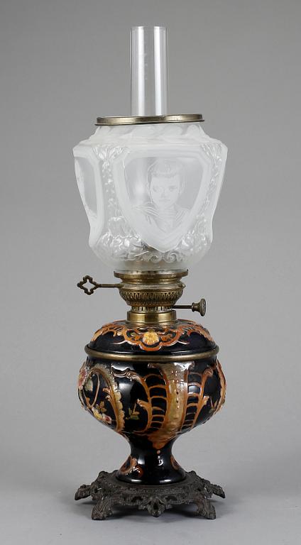 BORDSFOTOGENLAMPA, 1800-talet slut.