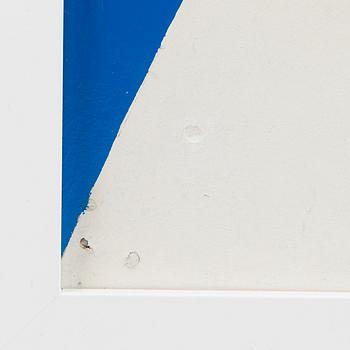 Lars-Gunnar Nordström, Valkoinen, musta ja sininen sommitelma.