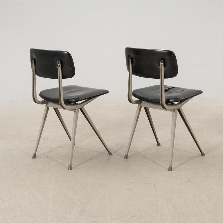 Friso Kramer & Wim Rietveld chairs 2 pcs "Result" second half of the 20th century.