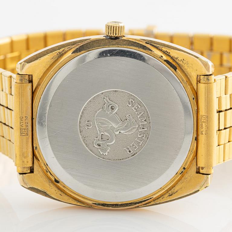 Omega, Seamaster, armbandsur, 35 x 35 (40) mm.