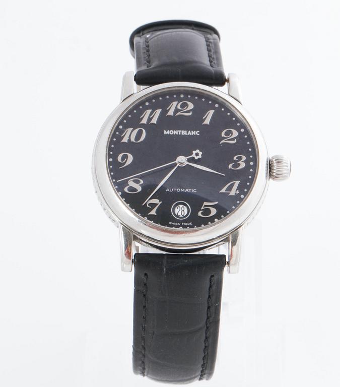 MONTBLANC, Meisterstück Star, wristwatch, 36 mm.