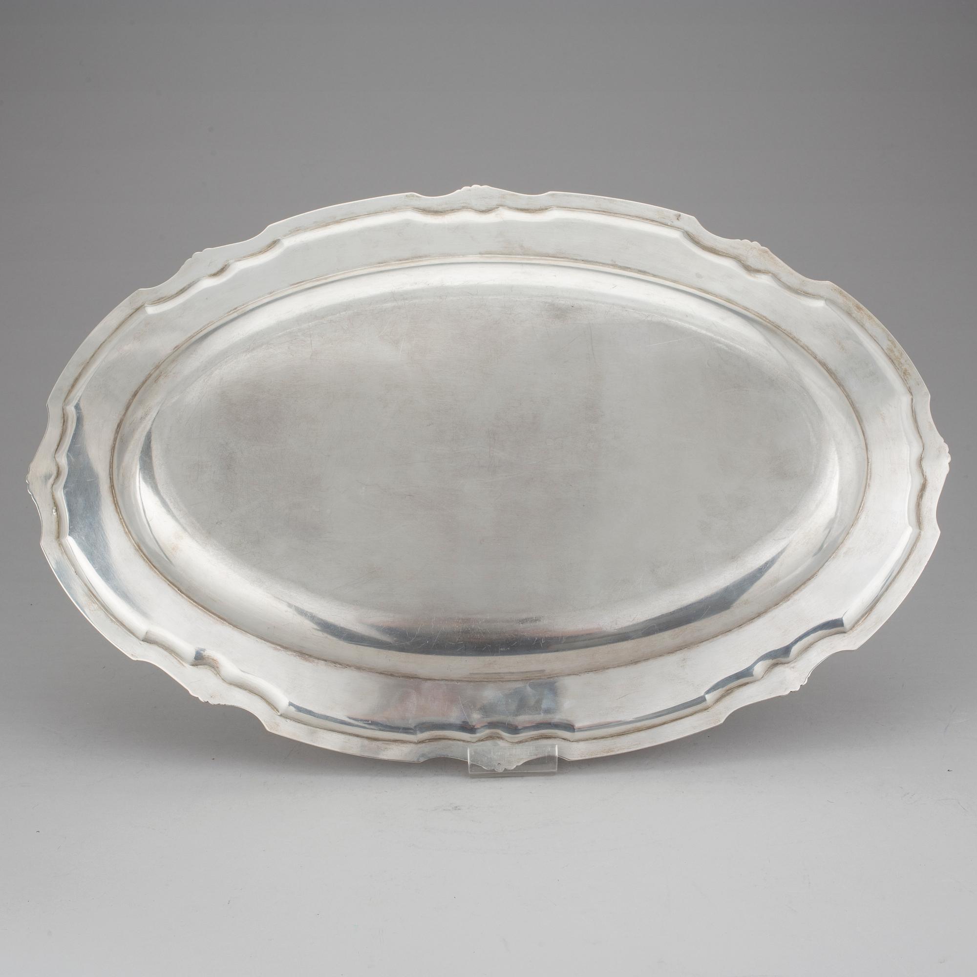 STEKFAT, silver, bär svenska importstämplar. Vikt ca 1412 gram.