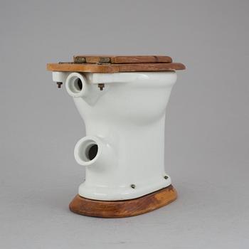 MODELLTOALETT, porslin, Twyfords limited, 1900-talets början.