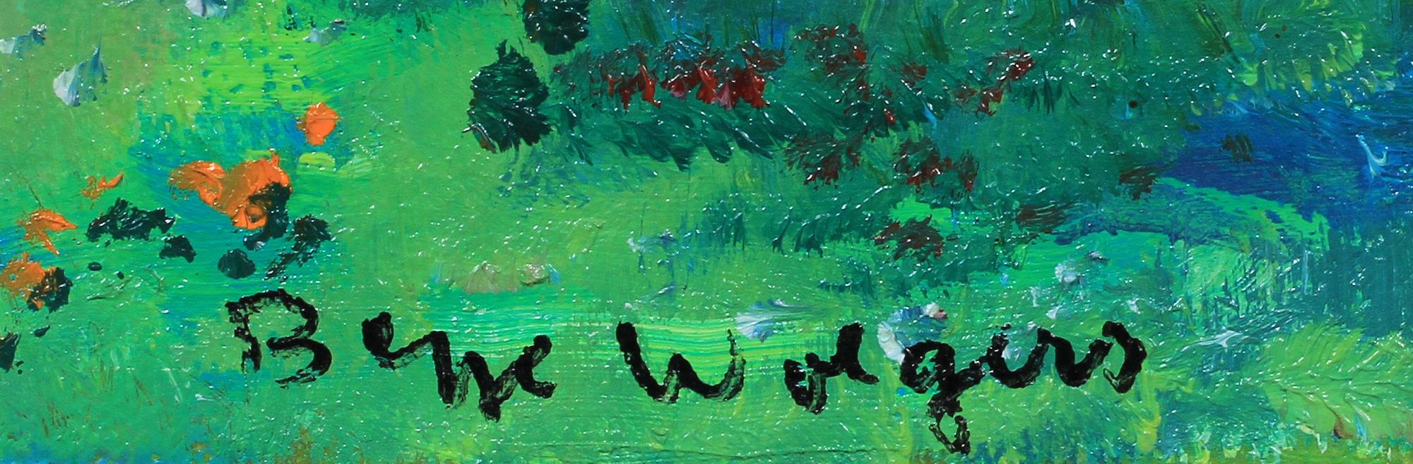 BEPPE WOLGERS, olja på duk. Sign.