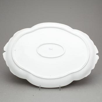 STEKFAT, porslin, Meissen, 1900-tal.