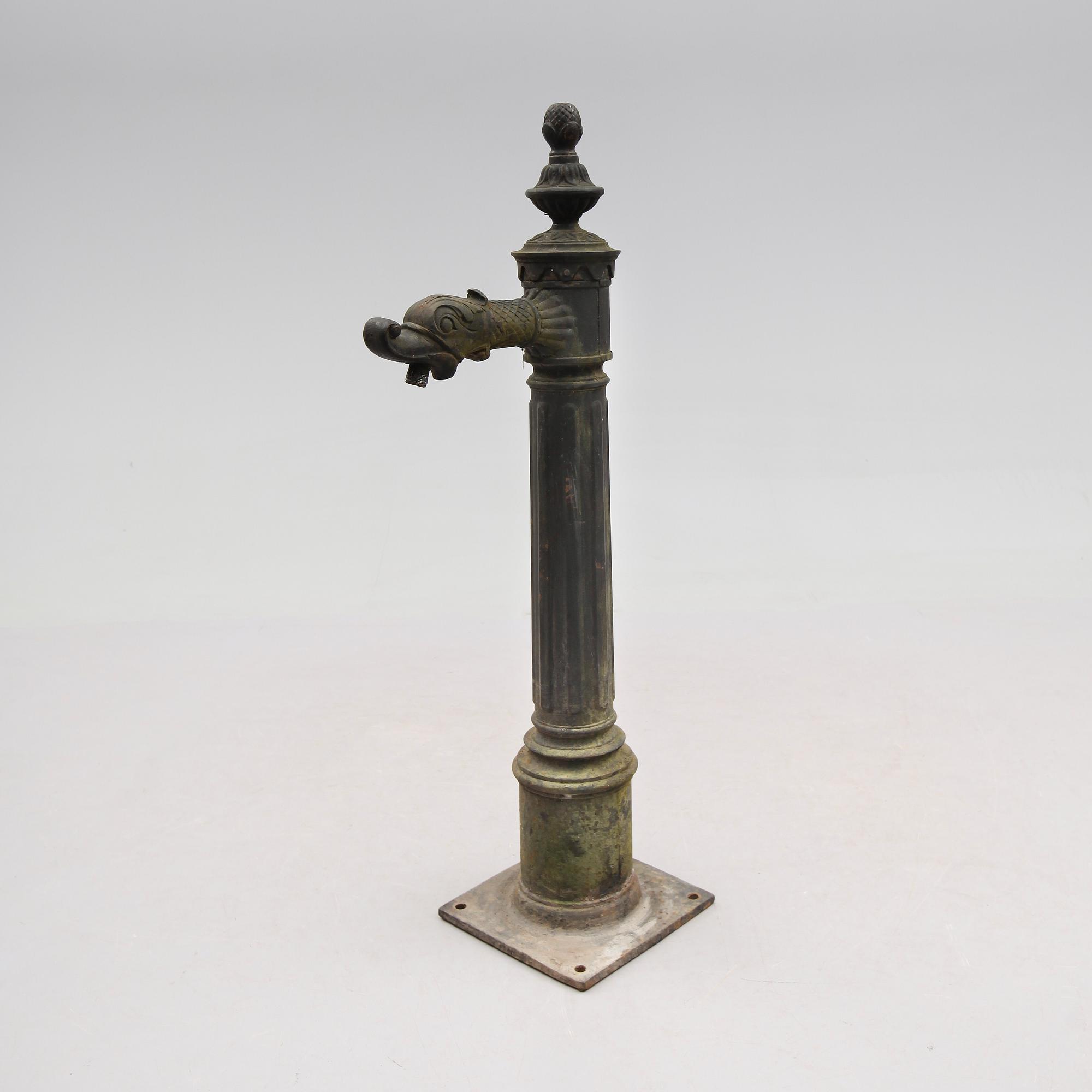 PUMP, gjutjärn, 1800-/1900-tal.