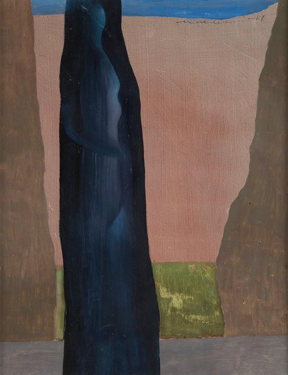 Max Salmi, "Tumma morsian" (Mörk brud).