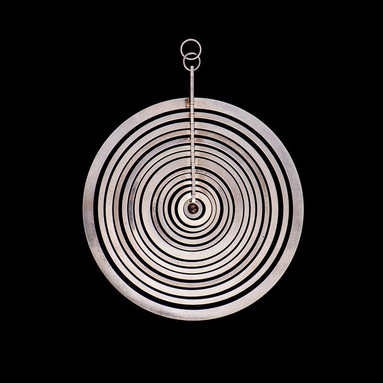 TAPIO WIRKKALA, PENDANT. Silver Moon. Sterling silver, N. Westerback 1971.