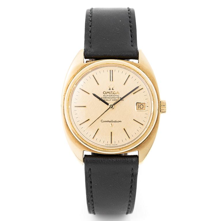 Omega, Constellation, “C”, wristwatch, 35 mm.